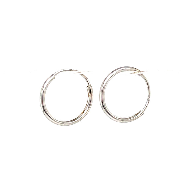 20pcs Adabele Hypoallergenic Tarnish Resistant 14mm (0.55 Inch) Gold Round  Hoop Huggie Earring Hooks with Eye Peg Bail for Earrings Making BF265