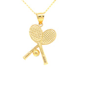 Tennis Racket Pendant - 74010