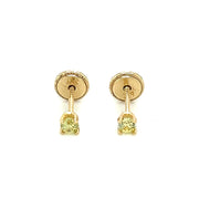 Baby Birthstone Earings - 74291