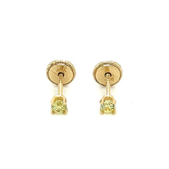 Baby Birthstone Earings - 74291