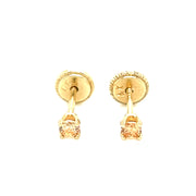 Baby Birthstone Earings - 74291