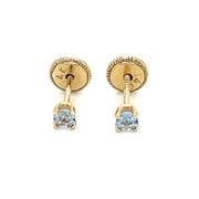 Baby Birthstone Earings - 74291