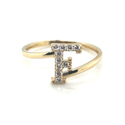 Fancy Letter Ring