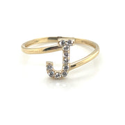 Fancy Letter Ring