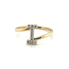 Fancy Letter Ring