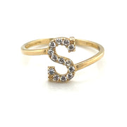 Fancy Letter Ring