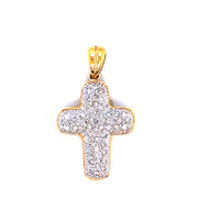 Diamond Cross Pendant - 23799