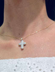 Diamond Cross Pendant - 23799