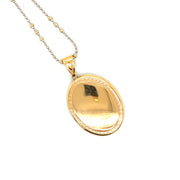 Oval Reliquary Pendant- 68041