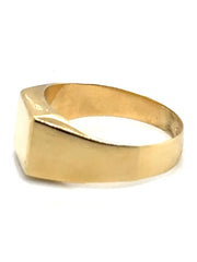 Engravable Square Ring - 77643