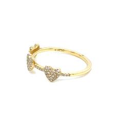 Heart Diamond Ring - 61793