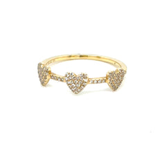 Heart Diamond Ring - 61793