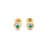 Flower Earring - 77645/44