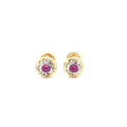 Flower Earring - 77647