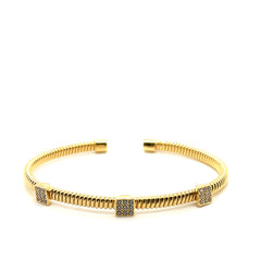 Fancy Square Bangle - 77947