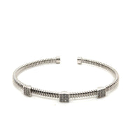 Fancy Square Bangle - 77947