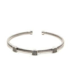 Fancy Square Bangle - 77947