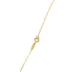 Fancy Ribbon Necklace - 81456