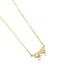 Fancy Ribbon Necklace - 81456