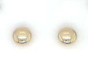 Ball Flat Puff Earring- 81381