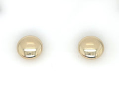 Ball Flat Puff Earring- 81381
