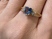 Blue Heart Ring- 78528