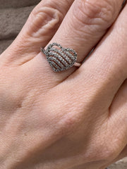 Diamond Heart Ring - 36062