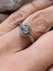 Princess Engagement Ring - 64414