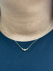 Fancy Mini Ball Necklace- 81480