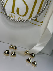 Ball Flat Puff Earring- 81381