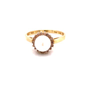 Pearl Diamond Ring - 36872