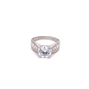 Hearts Solitaire Ring - 67567