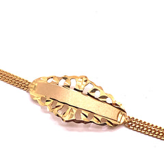 Baby ValentinoFancy Doble Cuban Link 41998