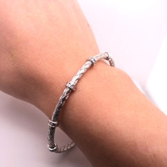 Braided Diamond Bracelet - 55387