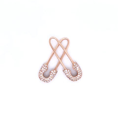 Safety Pin Earrings 54721