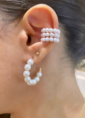 Bolle Multi Pearls Cuff Earring - 70578