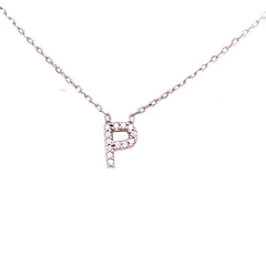 Beautiful Initial Necklace - 63317