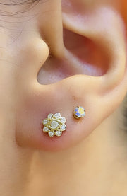 Baby Flower Earrings - 51585