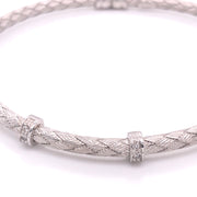 Braided Diamond Bracelet - 55387