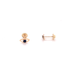 Eye Stud Earring - 69323