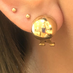 Half Ball Earring 57177