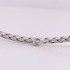 Braided Diamond Choker - 55382