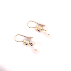 Pearl Dangle Earrings - 69626