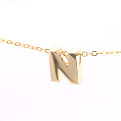 Beautiful Shiny Initial Necklace