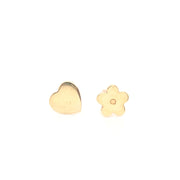 Heart Threaded Stud CSP-711