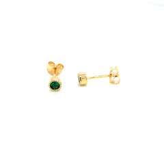 Solitaire Jewel Earrings