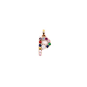 Colorful Initial Pendant - 69633