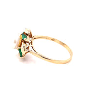 Pearl Emerald Ring - 16981