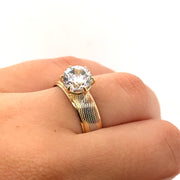 Fancy Engagement Tree Tones Ring-60978