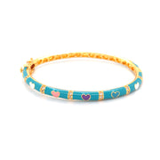 Baby Enameled Bangle - 57663